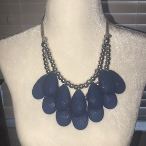 Charming Charlie adjust. blue agate